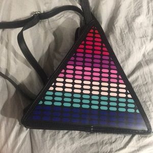 Electronic light up backpack